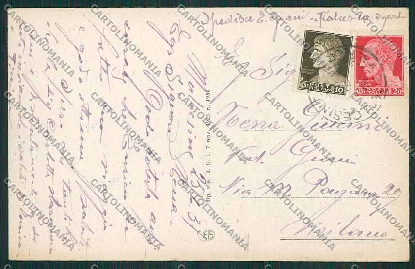 Verona Malcesine cartolina ZC3584 – retro