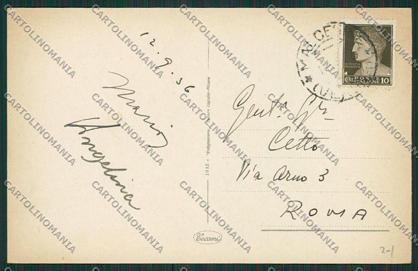 Verona Malcesine cartolina ZC3590 – retro