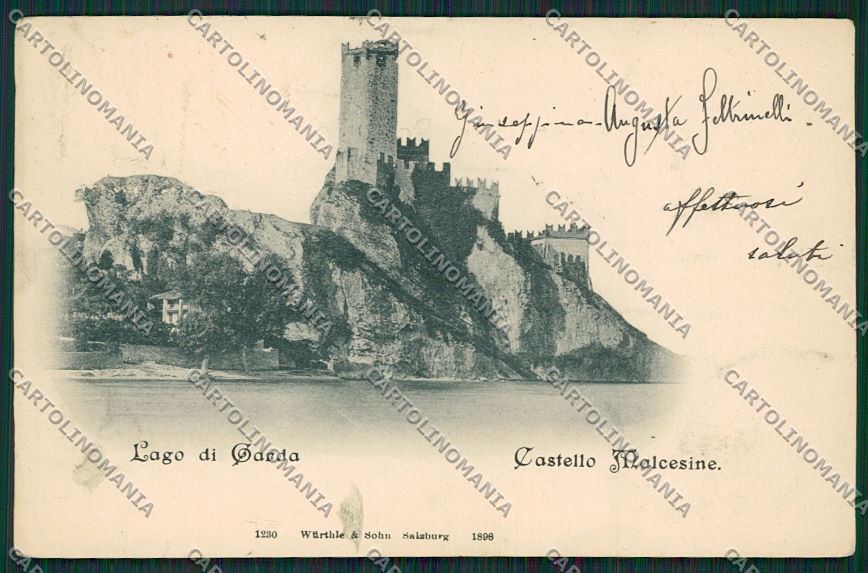 Verona Malcesine cartolina ZC3592 – fronte