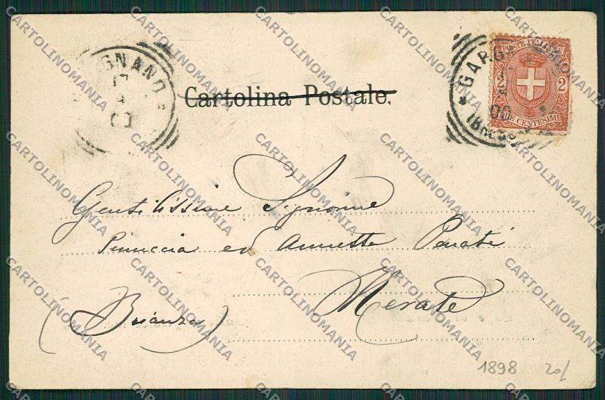 Verona Malcesine cartolina ZC3592 – retro