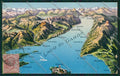 Brescia Lago di Garda Mappa cartolina ZC3627 – fronte