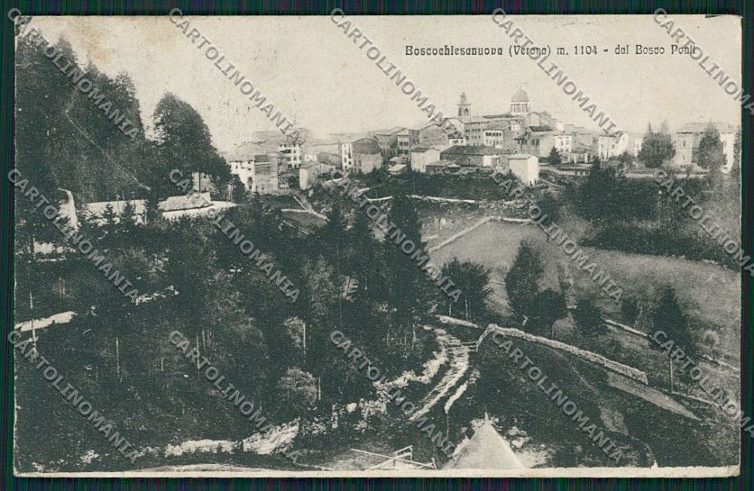 Verona Bosco Chiesanuova cartolina ZC3695 – fronte