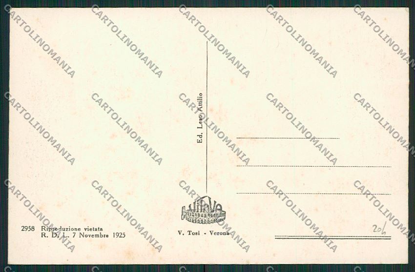Verona Bosco Chiesanuova cartolina ZC3700 – retro