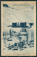 Verona Bosco Chiesanuova Nevicata ABRASA MACCHIE cartolina ZC3716 – fronte