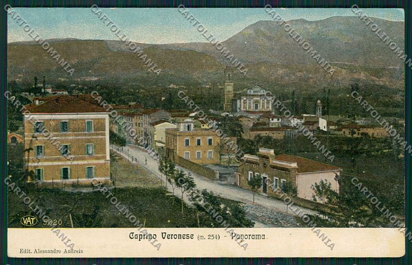 Verona Caprino Veronese Alterocca 5620 cartolina ZC3720 – fronte