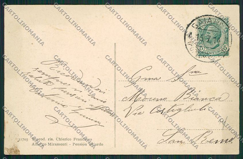 Imperia Baiardo MACCHIE cartolina ZC3751 – retro