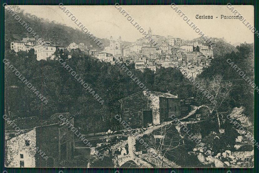 Imperia Ceriana cartolina ZC3785 – fronte