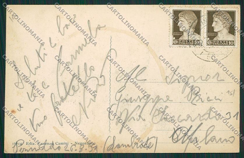 Imperia Perinaldo MACCHIE cartolina ZC3789 – retro
