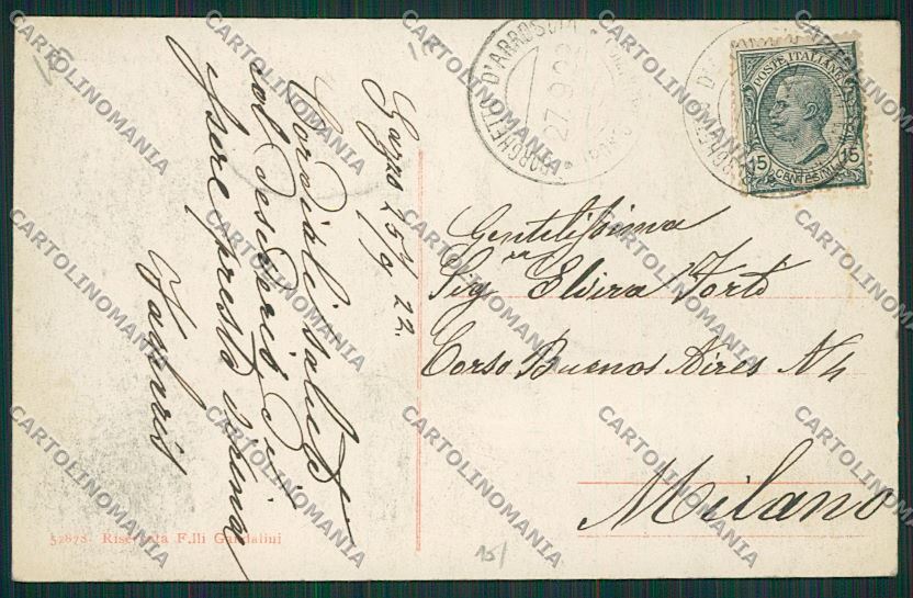 Imperia Borghetto di Arroscia cartolina ZC3799 – retro