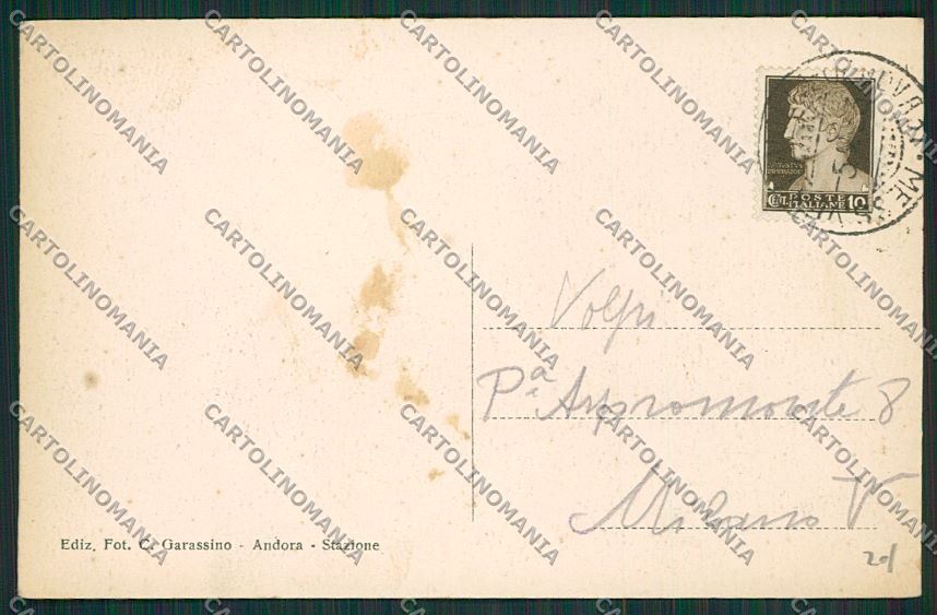 Imperia San Bartolomeo del Cervo MACCHIE cartolina ZC3806 – retro