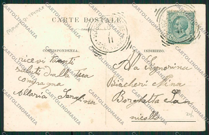 Imperia Andagna MACCHIE cartolina ZC3818 – retro
