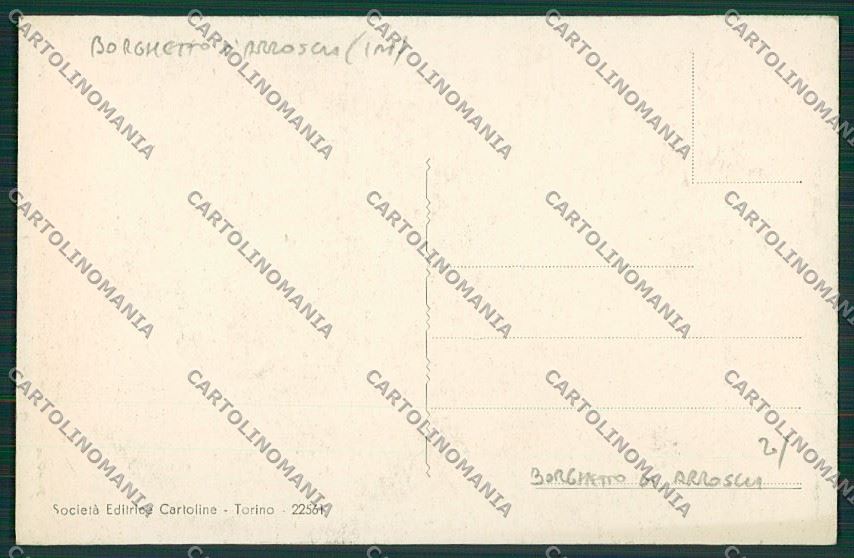 Imperia Gavenola Santuario Santissimi Cosma Damiano cartolina ZC3824 – retro