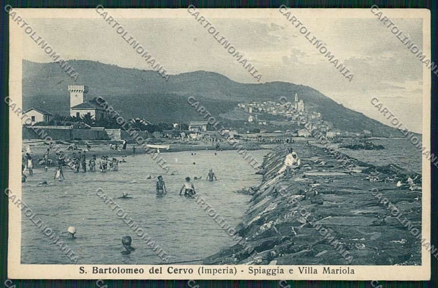 Imperia San Bartolomeo del Cervo cartolina ZC3827 – fronte