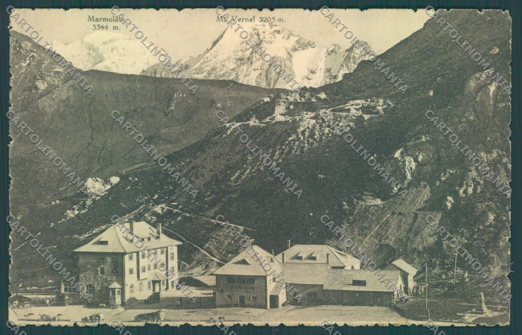 Trento Canazei Passo Pordoi Marmolada Vernel cartolina ZC3838 – fronte