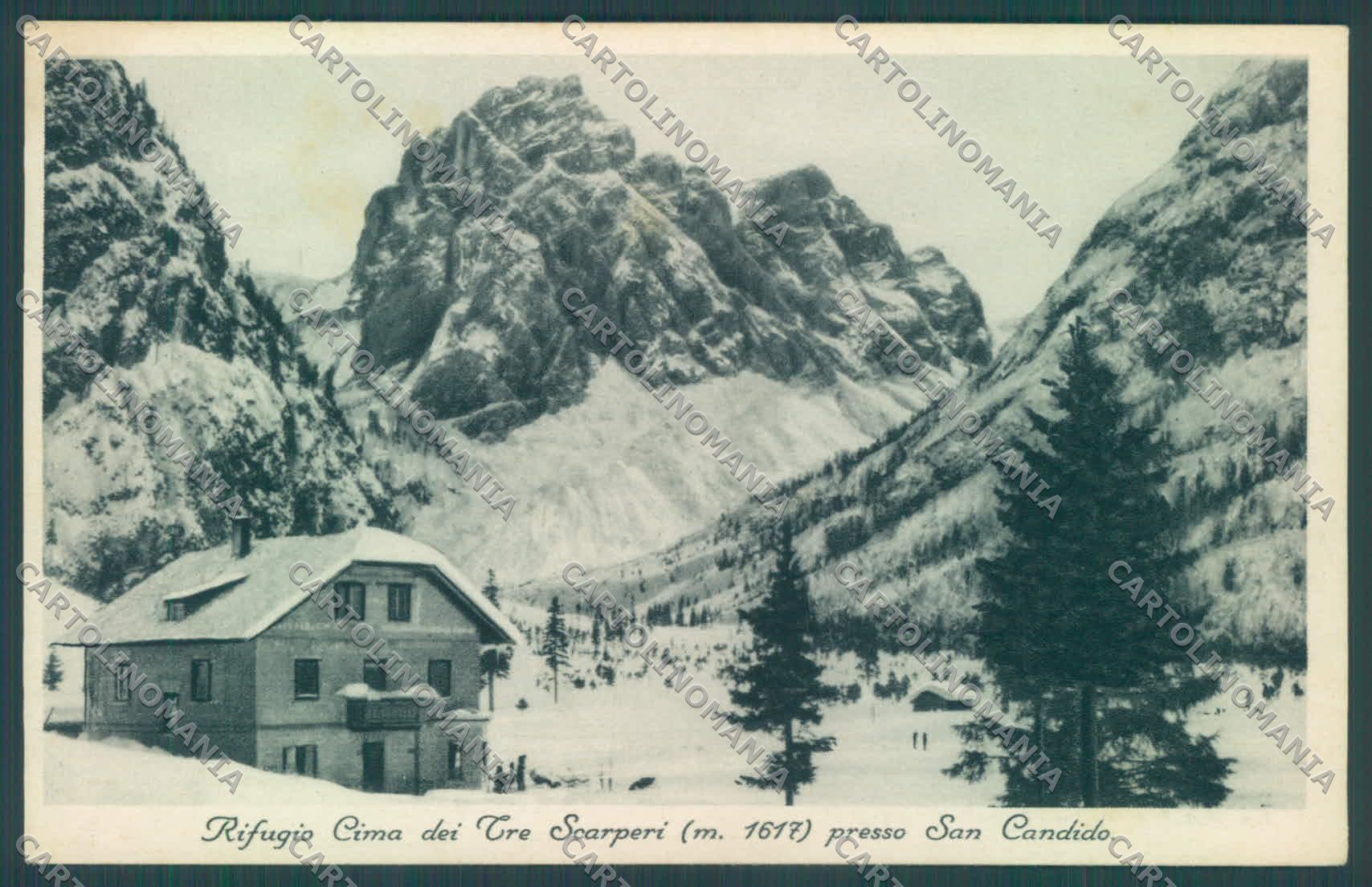 Bolzano San Candido Rifugio Tre Scarperi cartolina ZC3845 – fronte