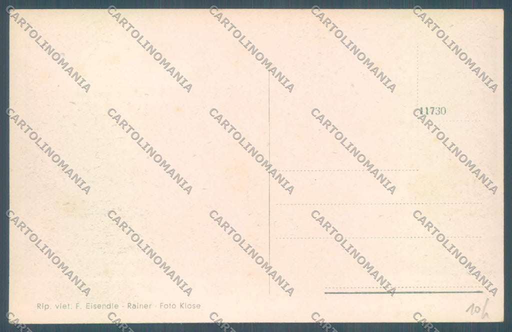 Bolzano San Candido Rifugio Tre Scarperi cartolina ZC3845 – retro
