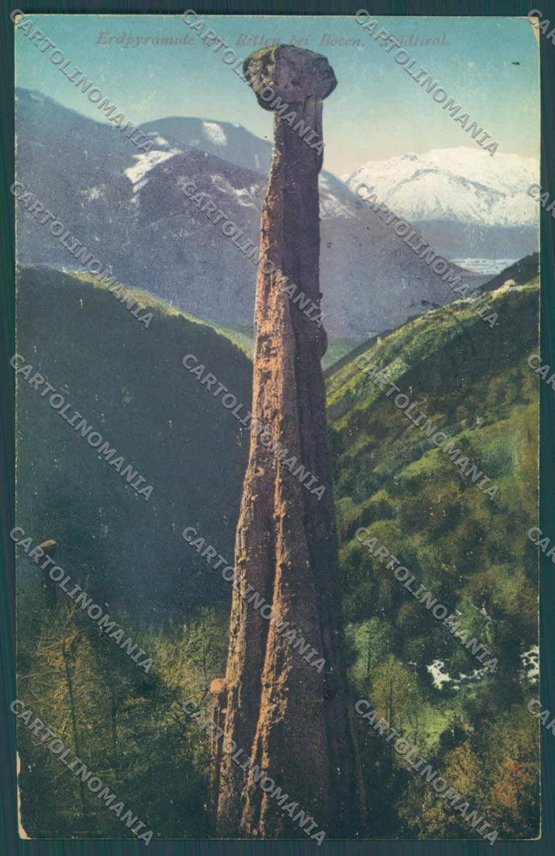 Bolzano Renon Piramidi di Terra ABRASA cartolina ZC3852 – fronte
