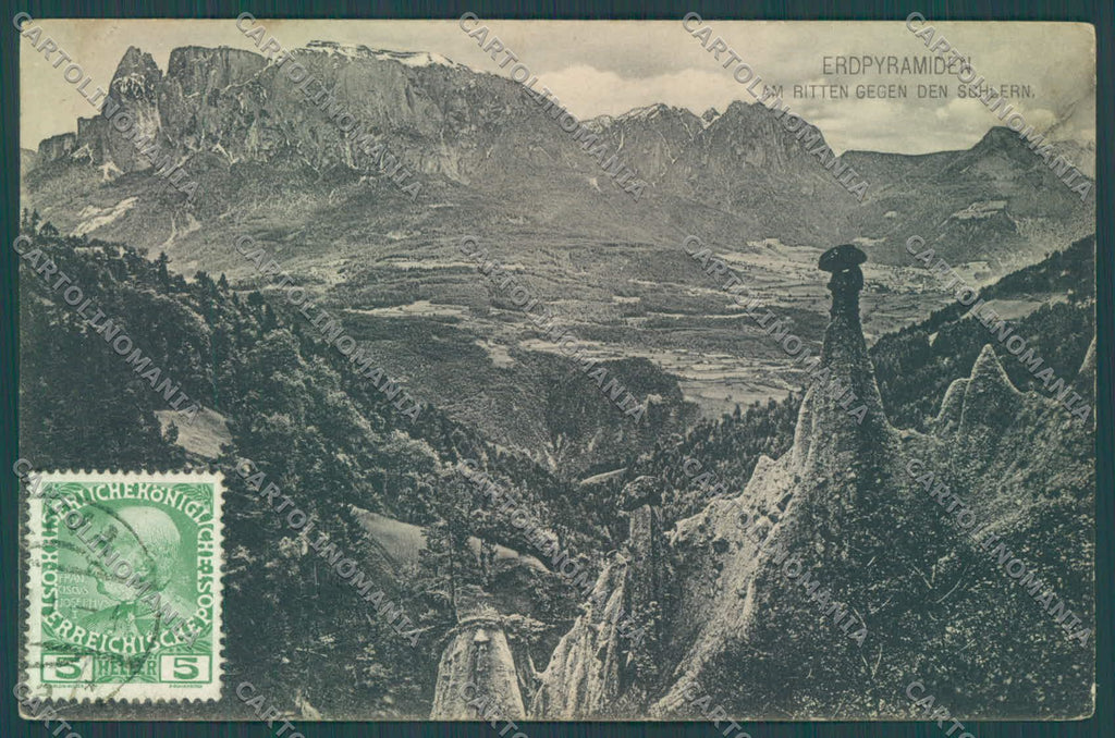 Bolzano Renon Piramidi di Terra cartolina ZC3856 – fronte