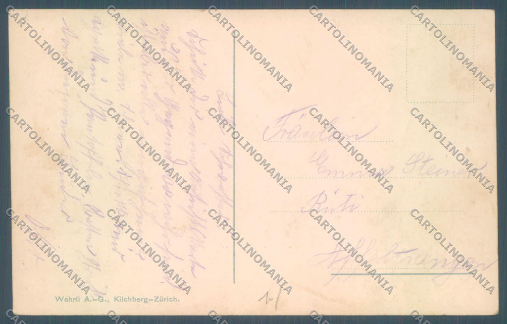 Bolzano Prato allo Stelvio PIEGA cartolina ZC3895 – retro