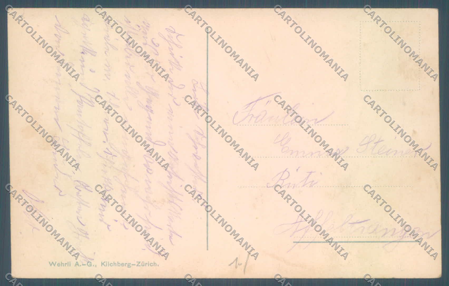 Bolzano Prato allo Stelvio PIEGA cartolina ZC3895 – retro