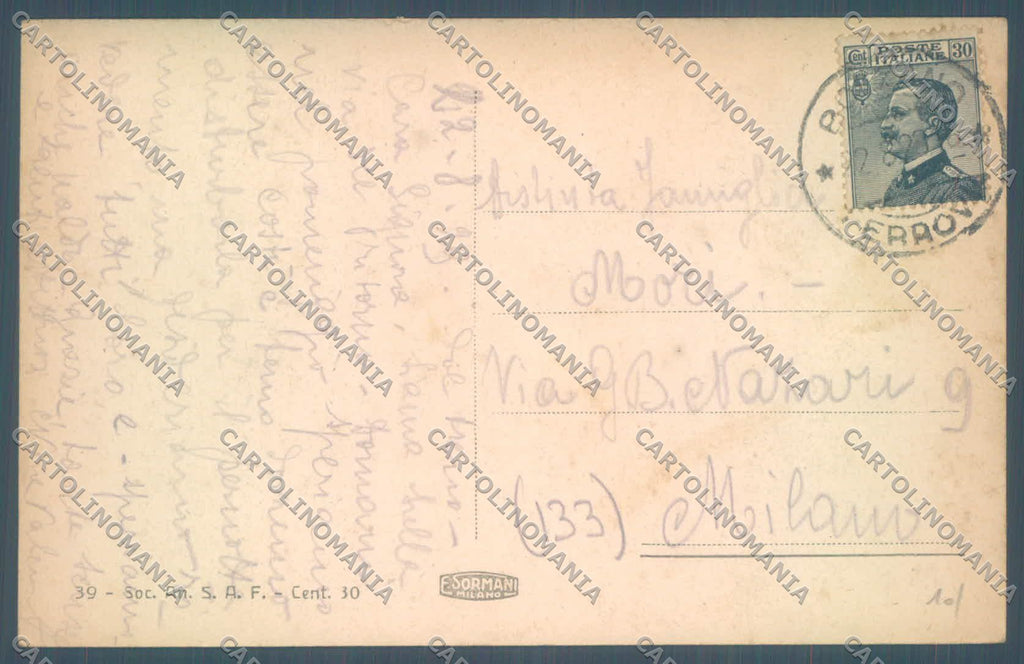 Bolzano Merano Castel del Gatto cartolina ZC3915 – retro