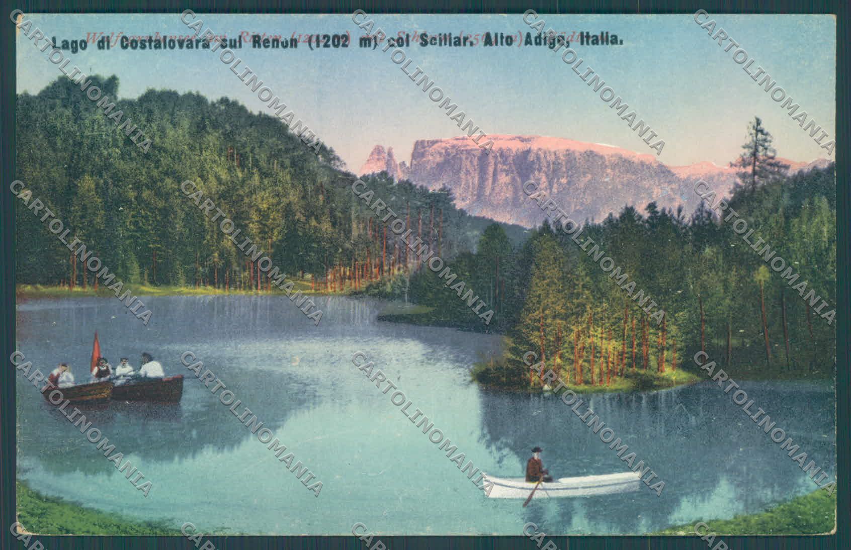 Bolzano Renon Costalovara al Lago Sciliar cartolina ZC3926 – fronte