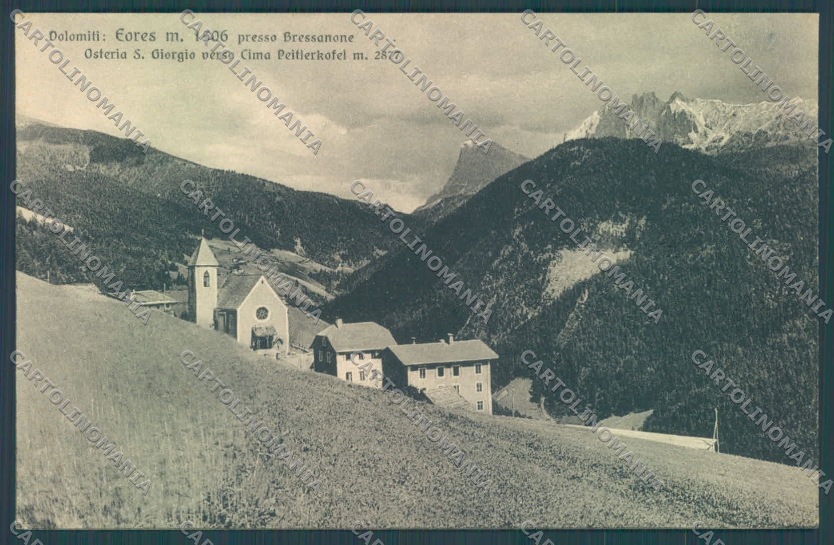 Bolzano Bressanone EoresOsteria San Giorgio cartolina ZC3931 – fronte
