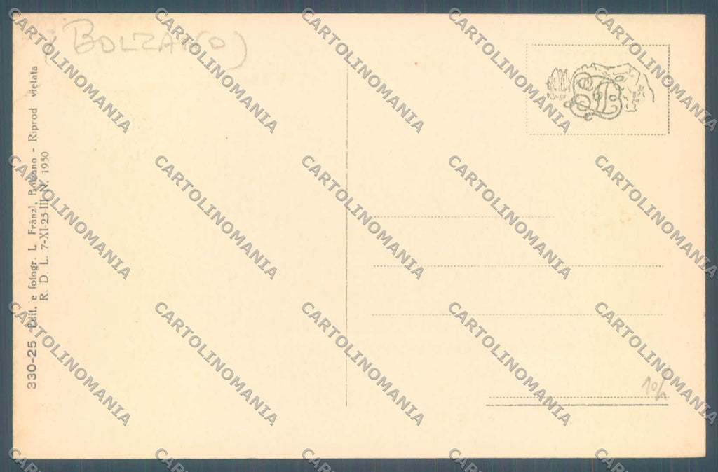Bolzano Bressanone EoresOsteria San Giorgio cartolina ZC3931 – retro