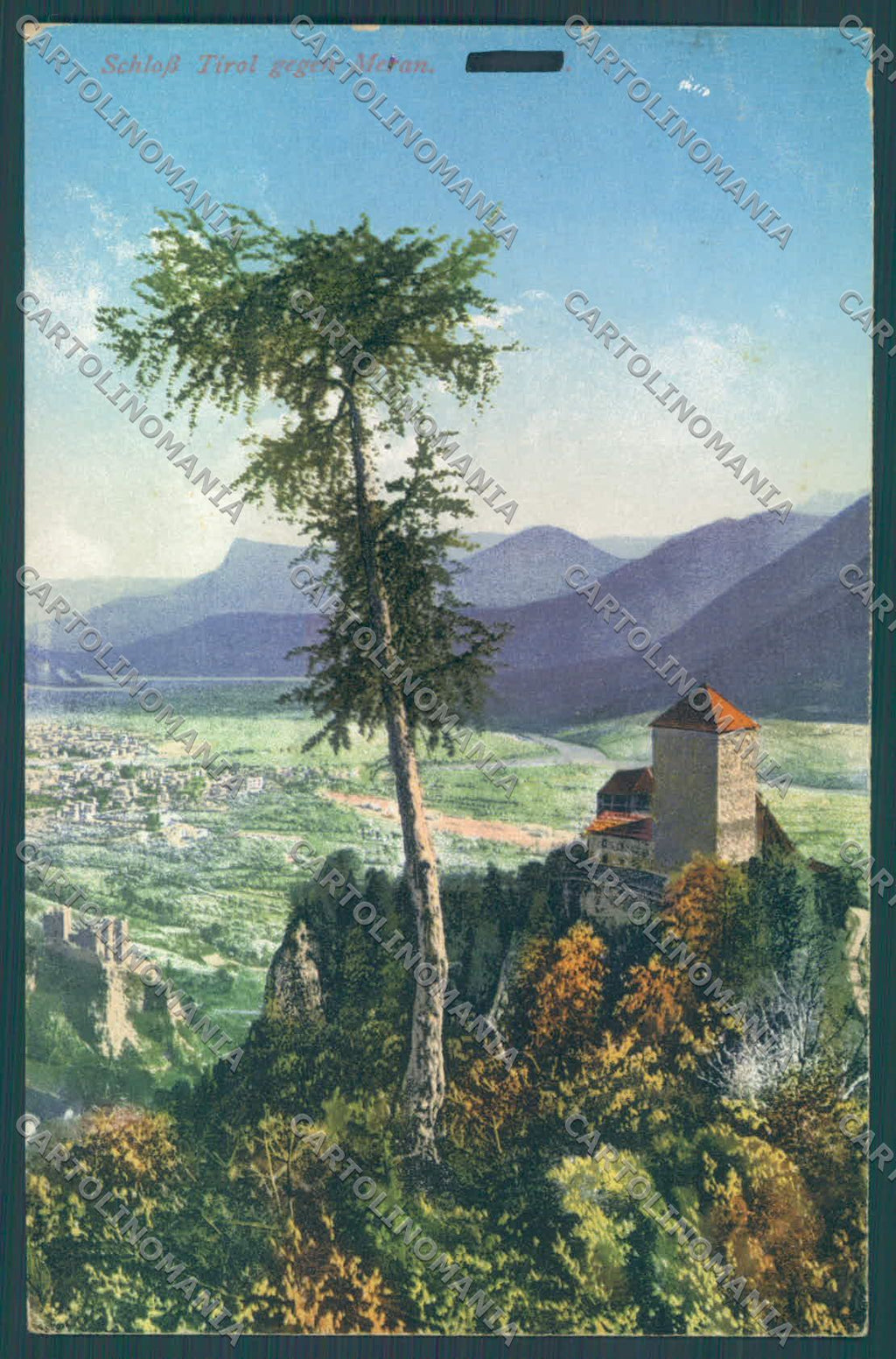 Bolzano Merano Castel Tirolo ABRASA cartolina ZC3960 – fronte
