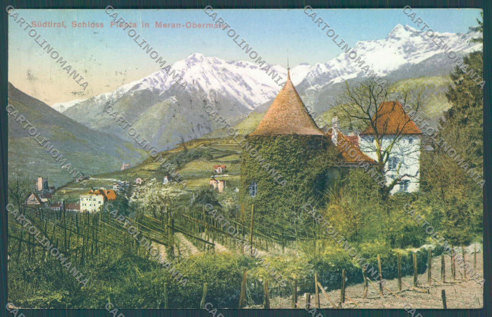Bolzano Merano Castel Planta Foto cartolina ZC3978 – fronte