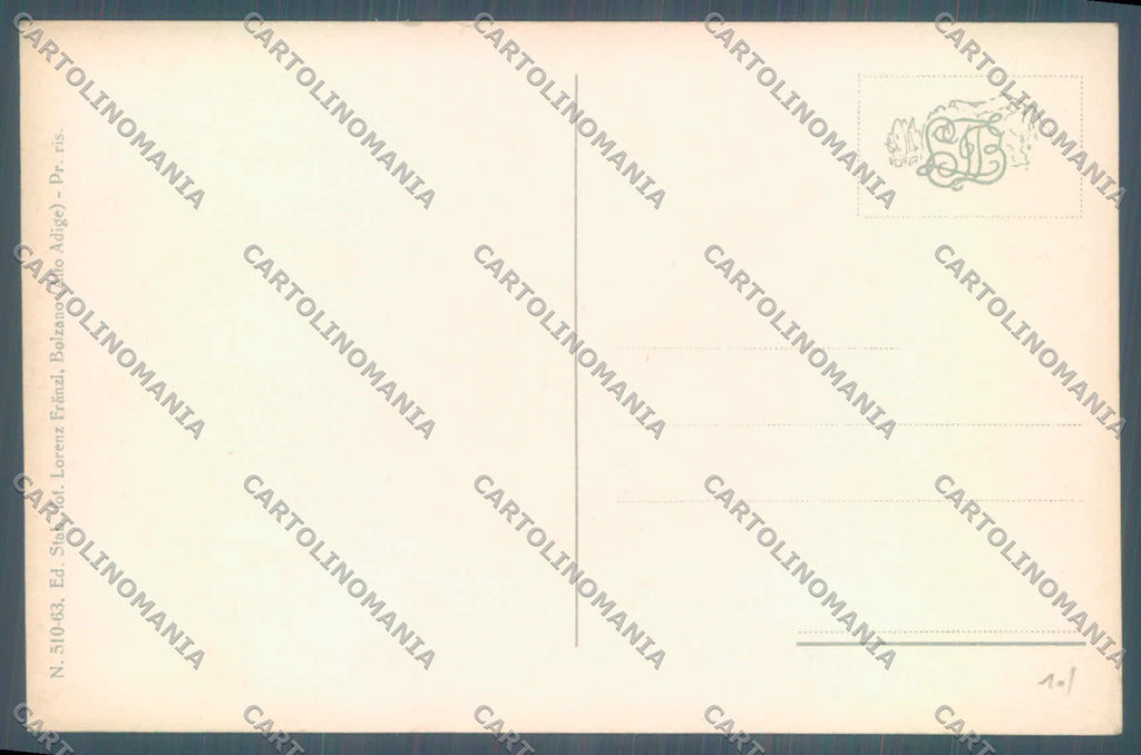 Bolzano Merano Foto cartolina ZC3995 – retro
