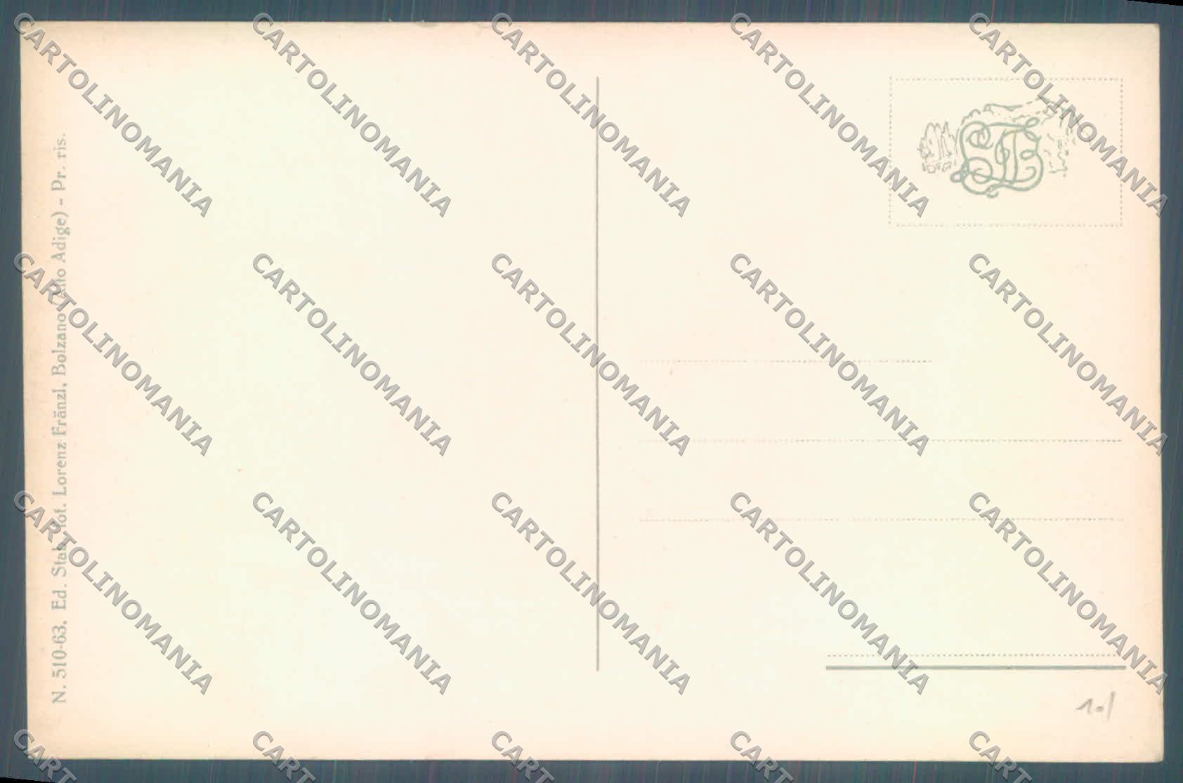 Bolzano Merano Foto cartolina ZC3995 – retro