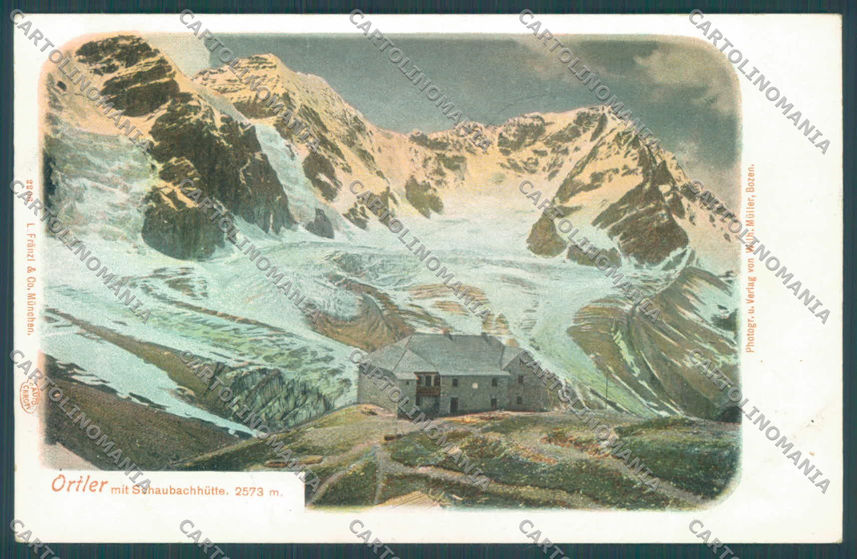 Bolzano Solda Rifugio Città di Milano ANGOLINO SCOLLATO cartolina ZC4023 – fronte