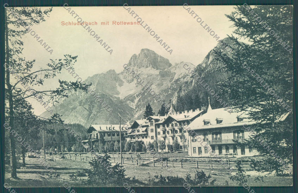 Bolzano Dobbiaco Carbonin Rottewand cartolina ZC4048 – fronte