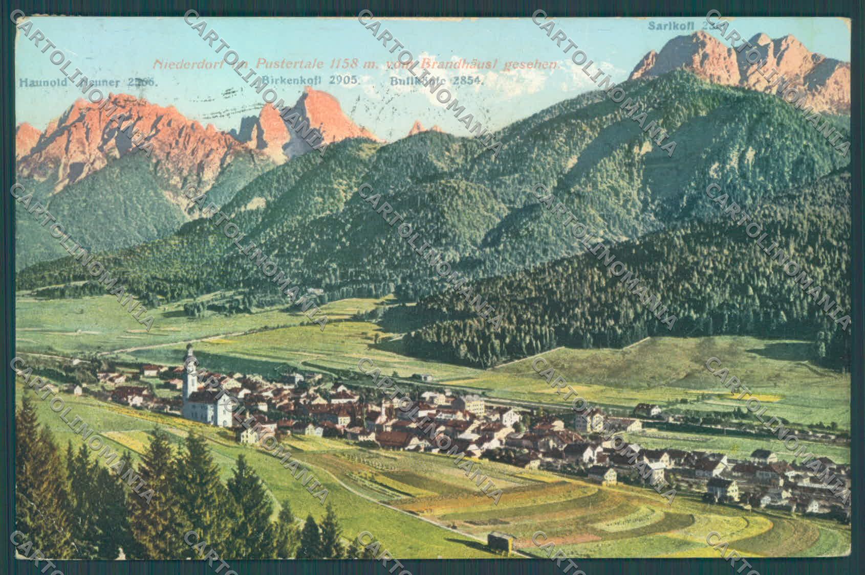 Bolzano Villabassa Alta Valle Pusteria cartolina ZC4052 – fronte