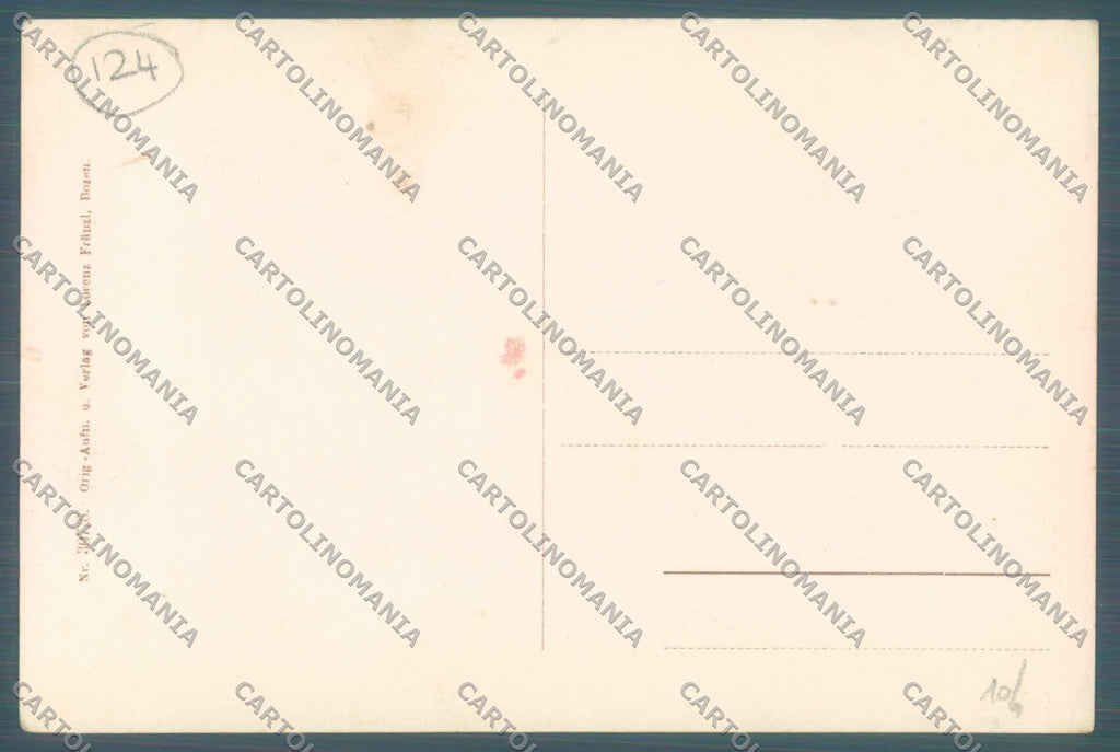 Bolzano Val d'Ega FORELLINI cartolina ZC4056 – retro