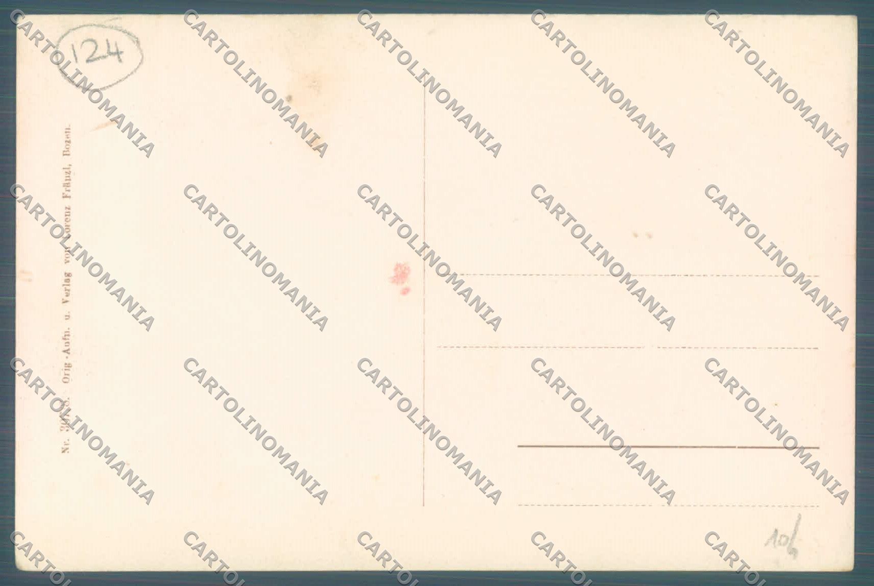 Bolzano Val d'Ega FORELLINI cartolina ZC4056 – retro