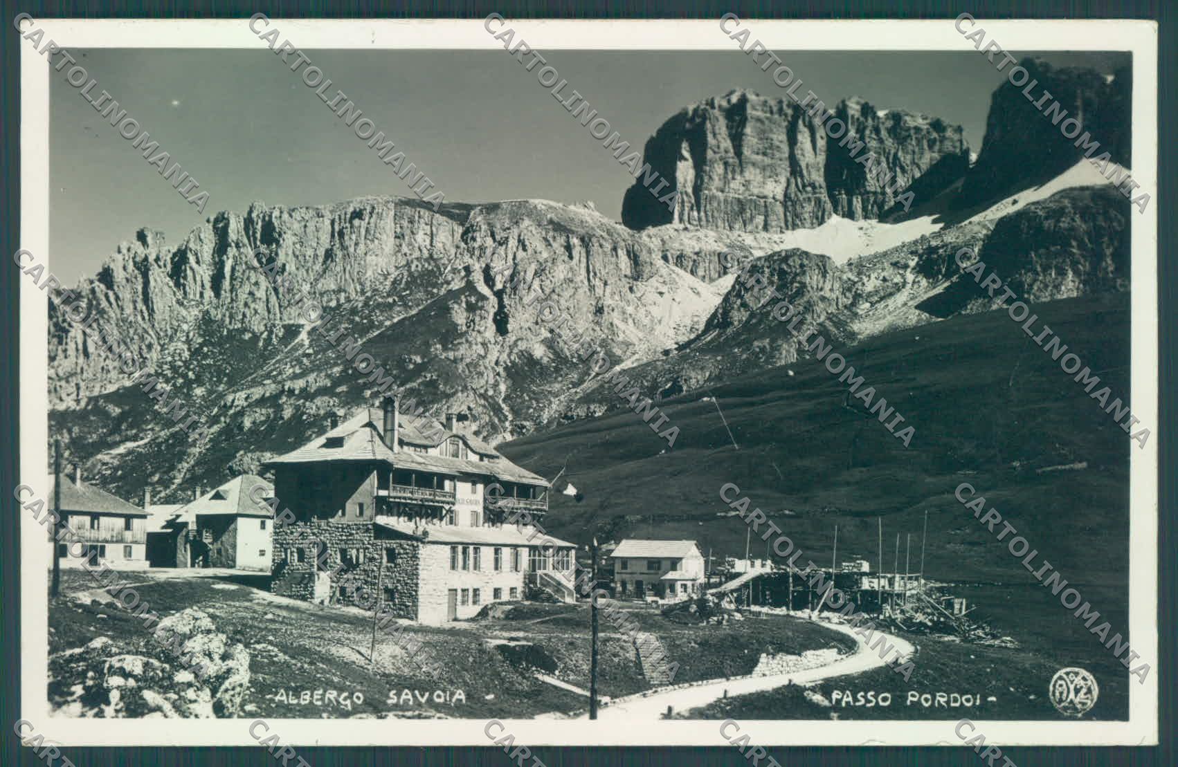 Belluno Arabba Albergo Savoia Passo Pordoi Foto cartolina ZC4066 – fronte
