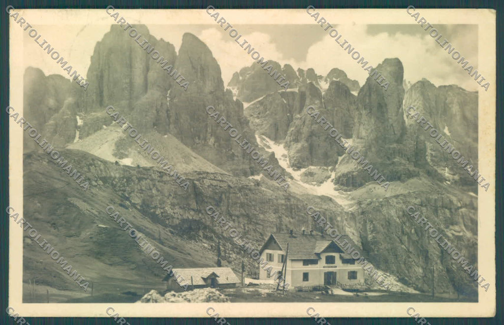 Bolzano Chiusa d'Isarco Ospizio del Passo Ferrara PIEGHINA Foto cartolina ZC4073 – fronte