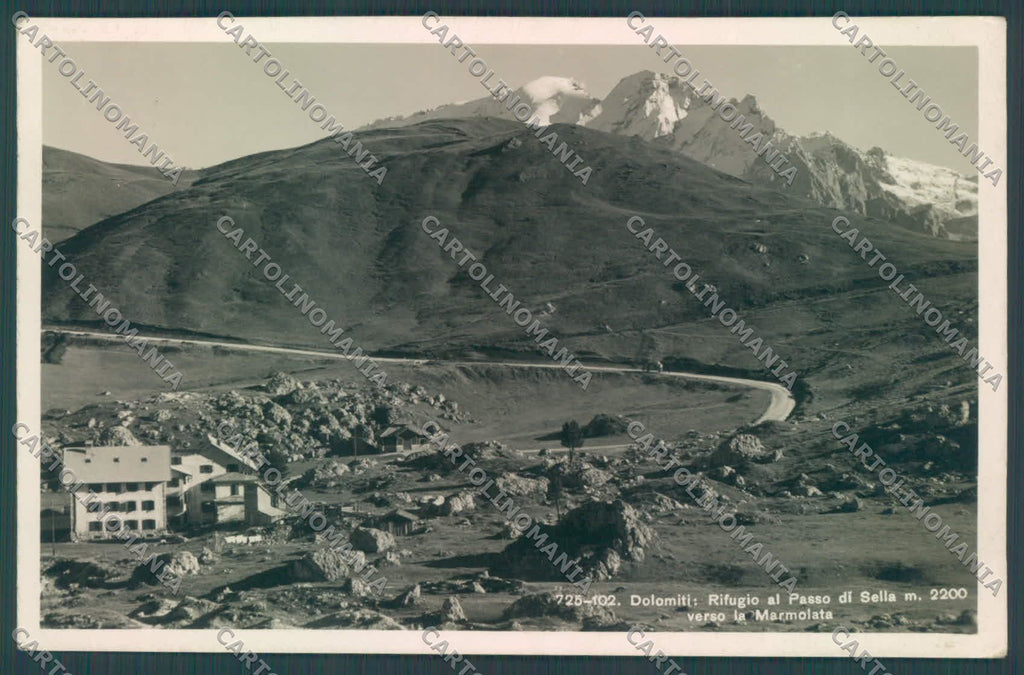 Bolzano Selva Val Gardena Passo Sella Marmolada Foto cartolina ZC4077 – fronte