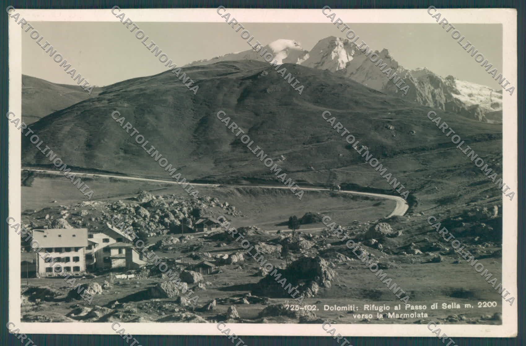 Bolzano Selva Val Gardena Passo Sella Marmolada Foto cartolina ZC4077 – fronte