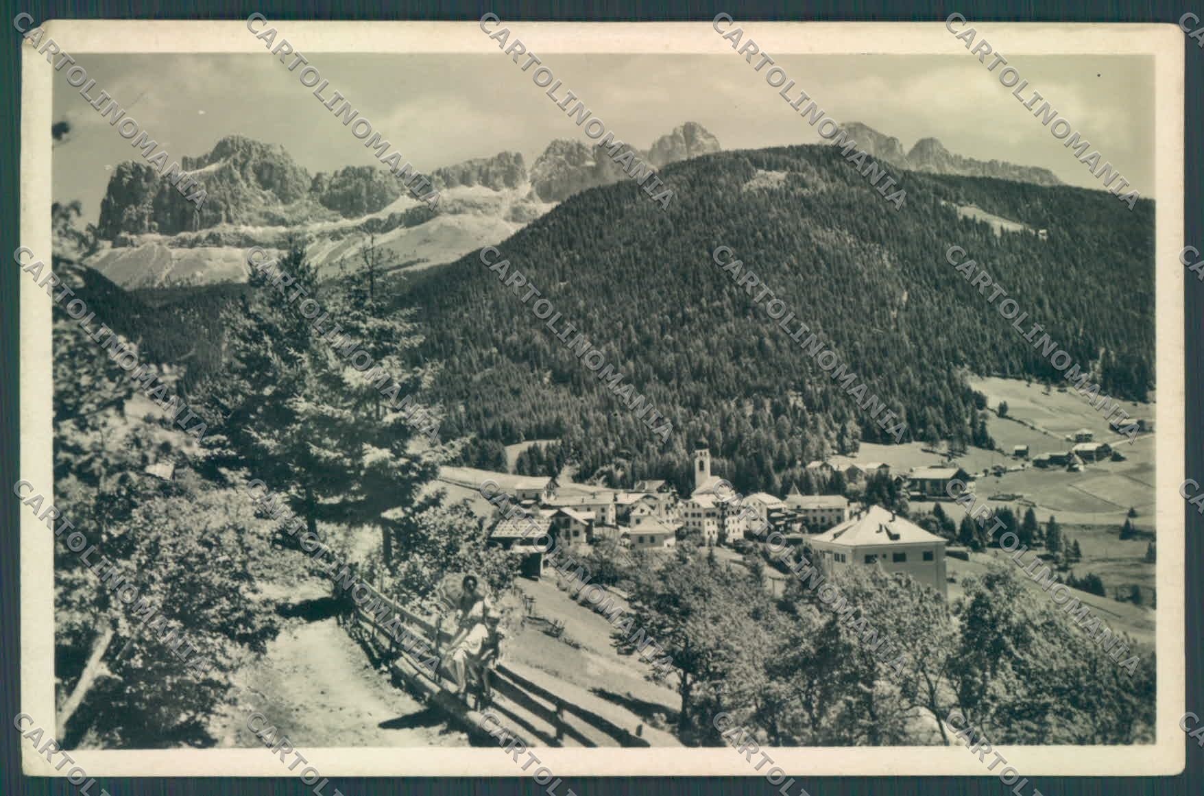 Bolzano Nova Levante Catinaccio PIEGHE Foto cartolina ZC4088 – fronte