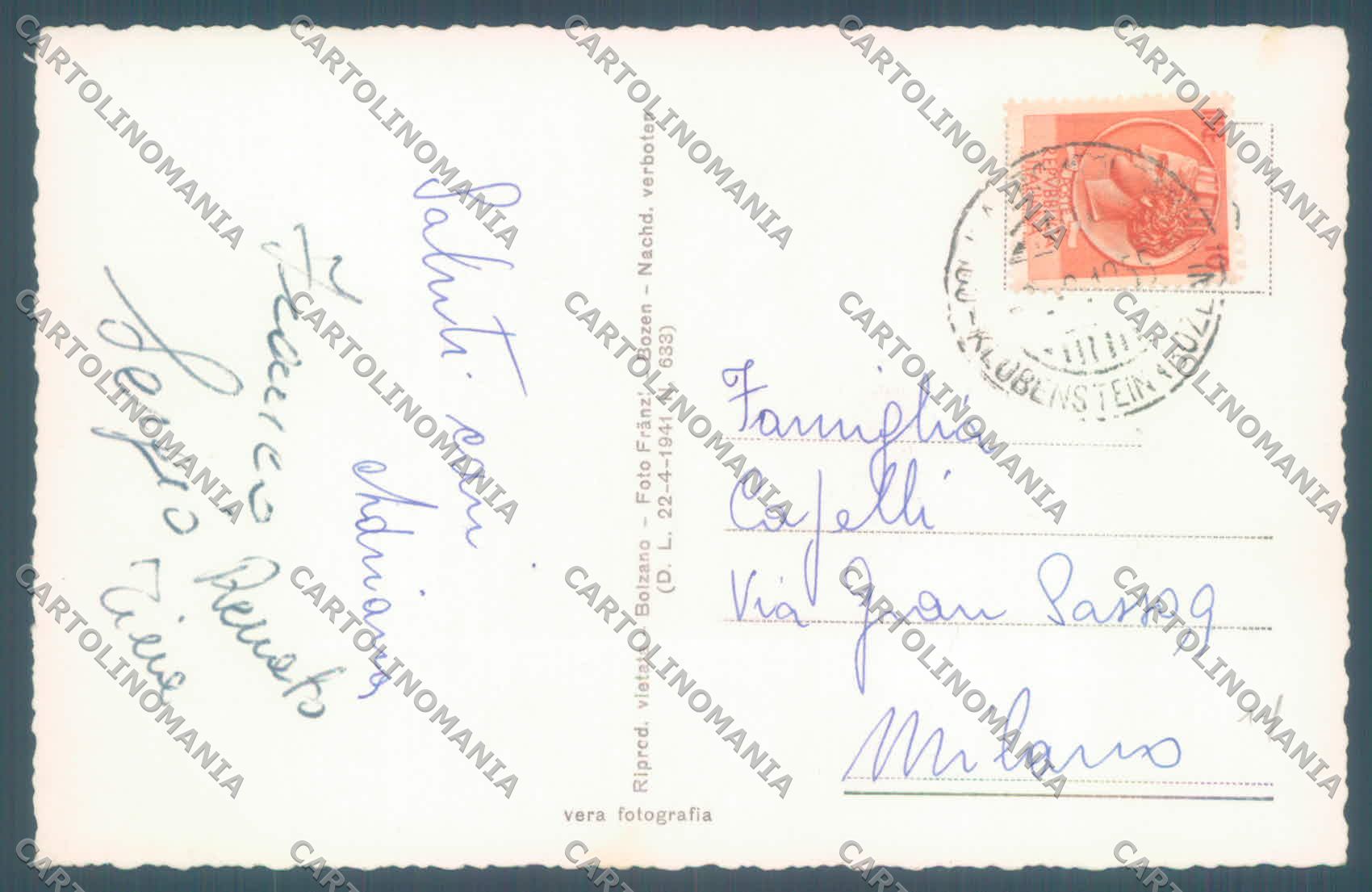 Bolzano Renon Foto cartolina ZC4089 – retro