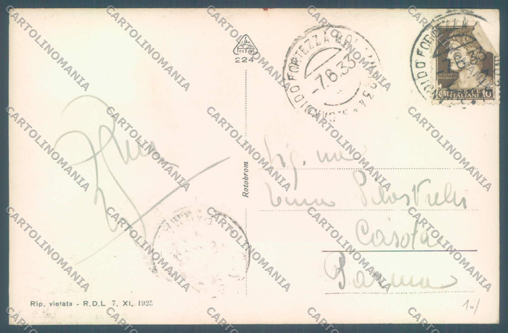 Bolzano San Candido Fortezza Cima Piccola di Lavaredo Foto cartolina ZC4102 – retro