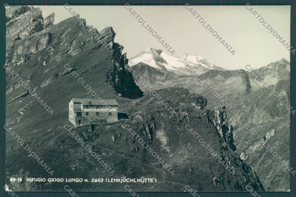Bolzano Predoi Rifugio Giogo Lungo Cai Foto cartolina ZC4140 – fronte