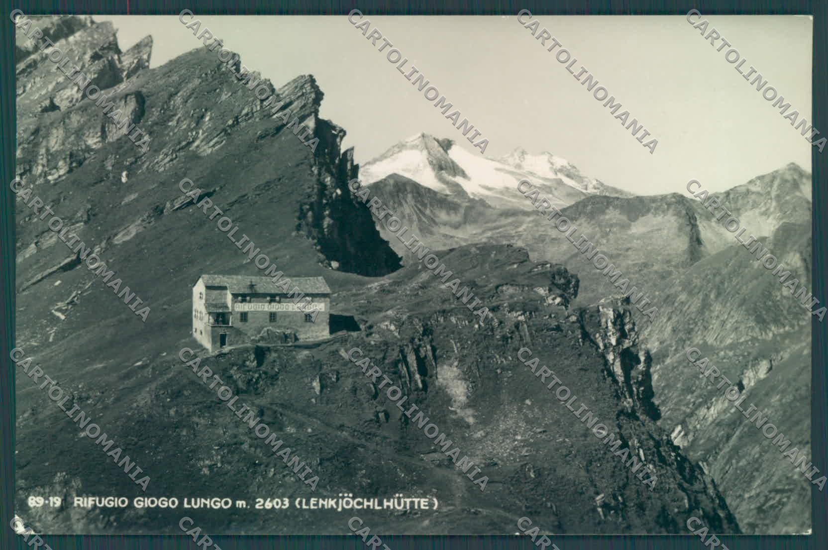 Bolzano Predoi Rifugio Giogo Lungo Cai Foto cartolina ZC4140 – fronte