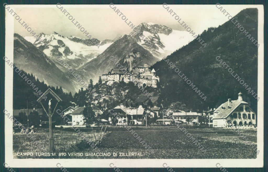 Bolzano Campo Tures Ghiacciaio Zillertal ABRASA Foto cartolina ZC4145 – fronte