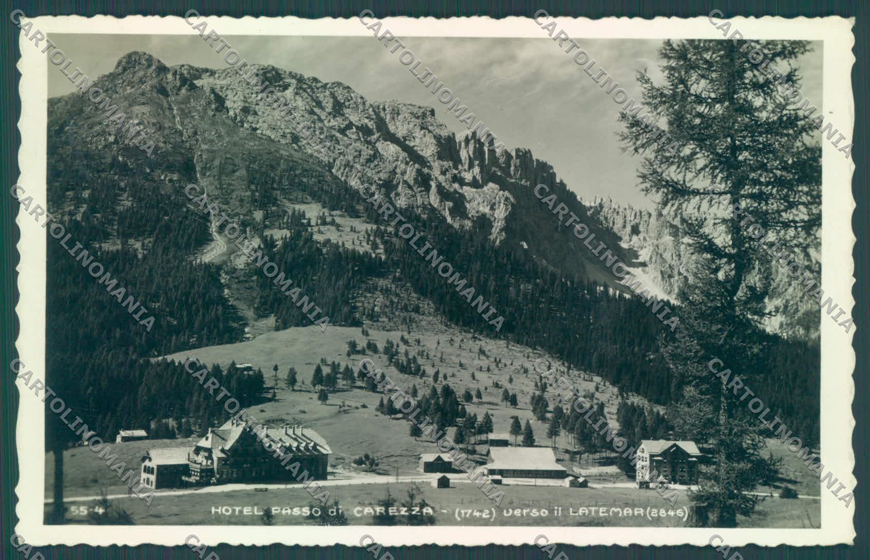Bolzano Carezza Hotel Passo di Carezza Latemar Foto cartolina ZC4173 – fronte