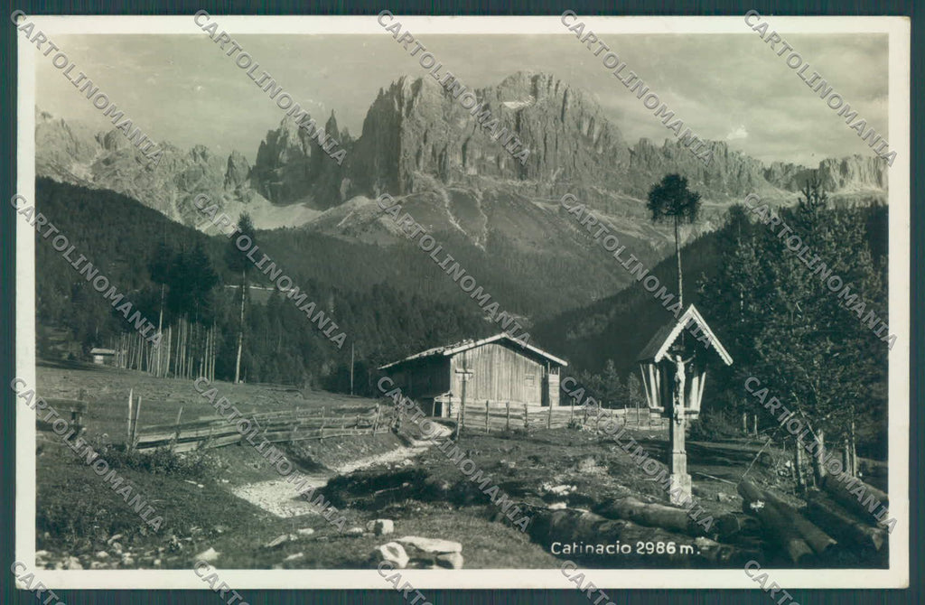 Bolzano Val di Fassa Catinaccio Foto cartolina ZC4182 – fronte