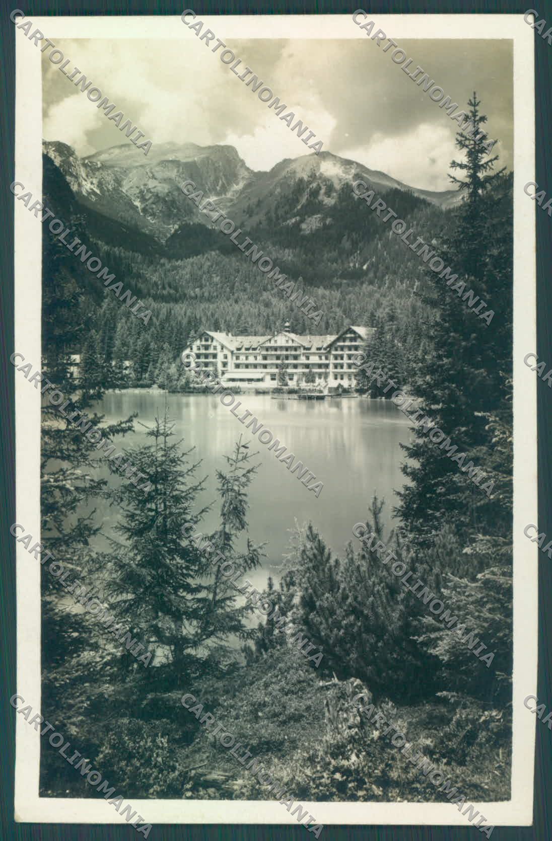 Bolzano Braies Lago di Hotel Dolomiti Foto cartolina ZC4201 – fronte